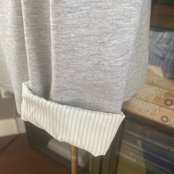 Philosophy Grey Knit Blazer Sz S - Picture 2 of 5